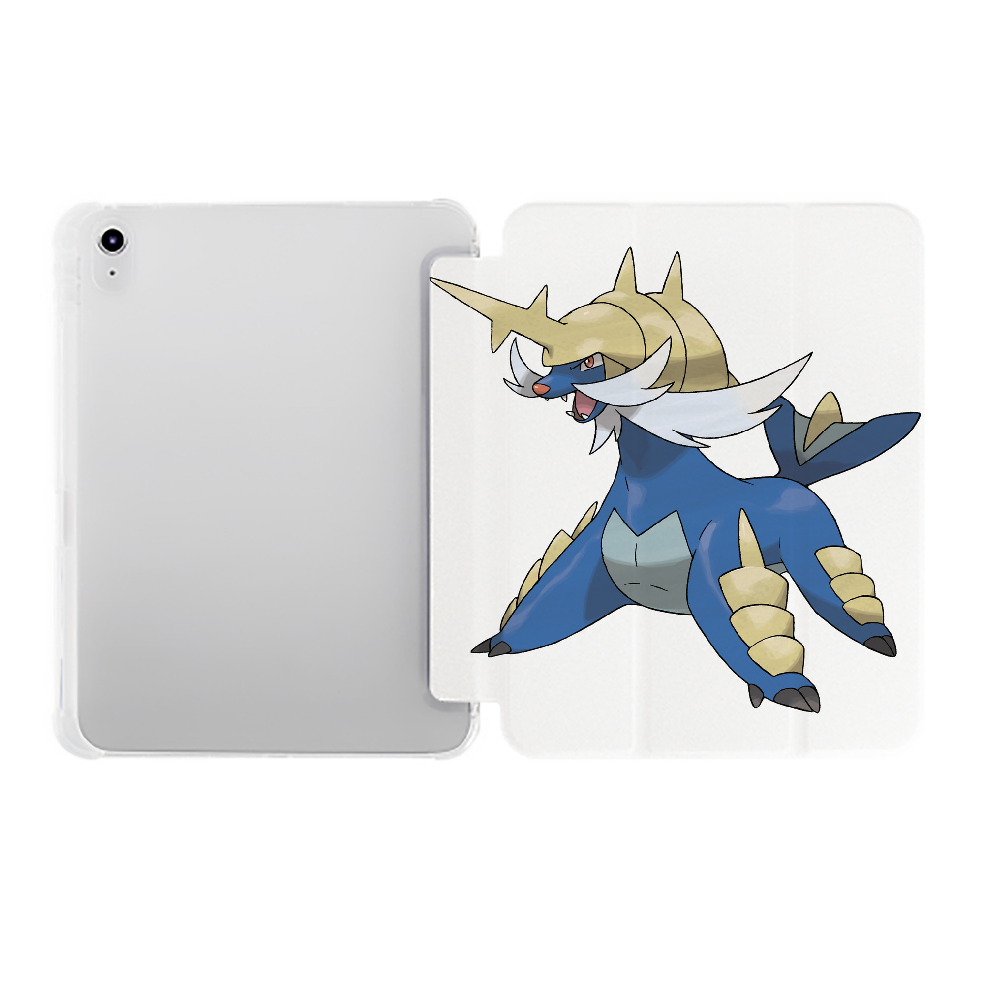 （画像用） ポケットモンスター Pokémon IPad ケース ペン収納付き 三つ折りスタンド PUレザー×シリコン 対応機種9.5/10.5/10.9インチ